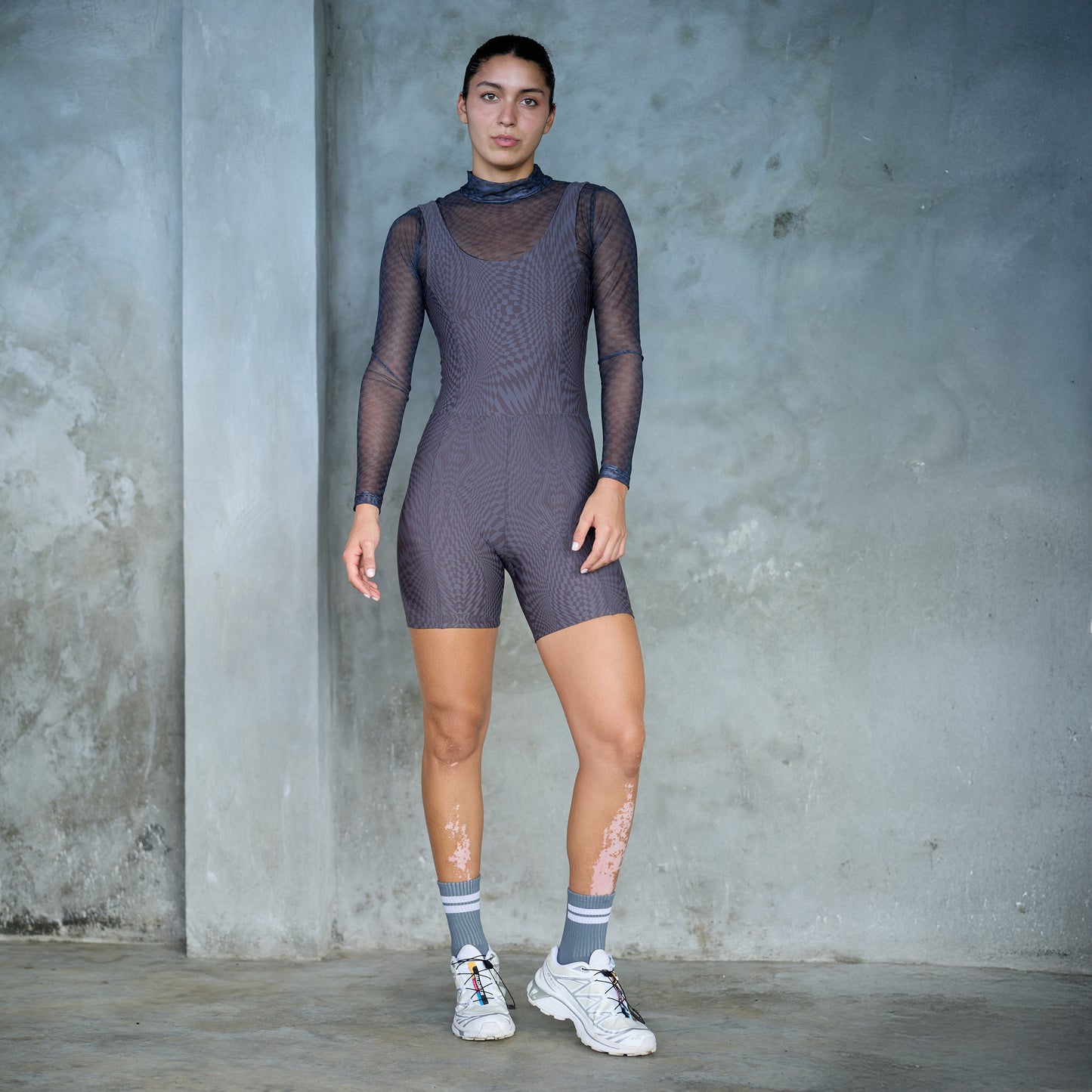 Enterizo Corto Reflejo