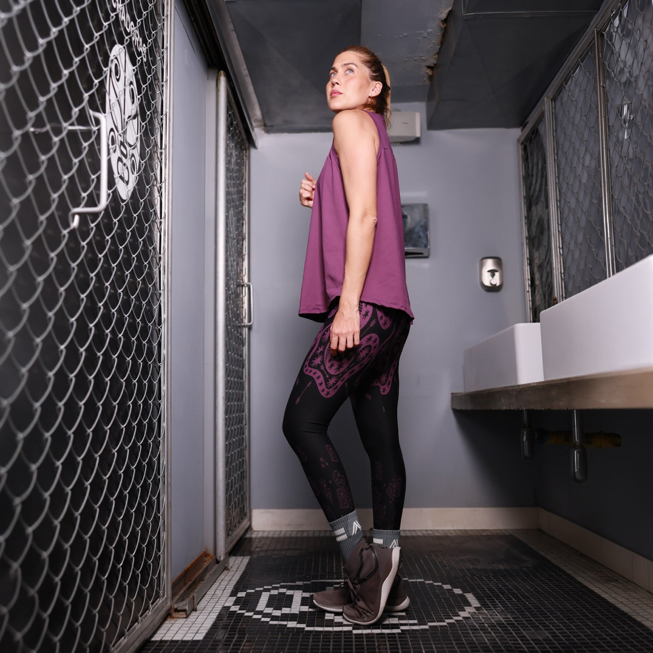 Legging Enigma Morado