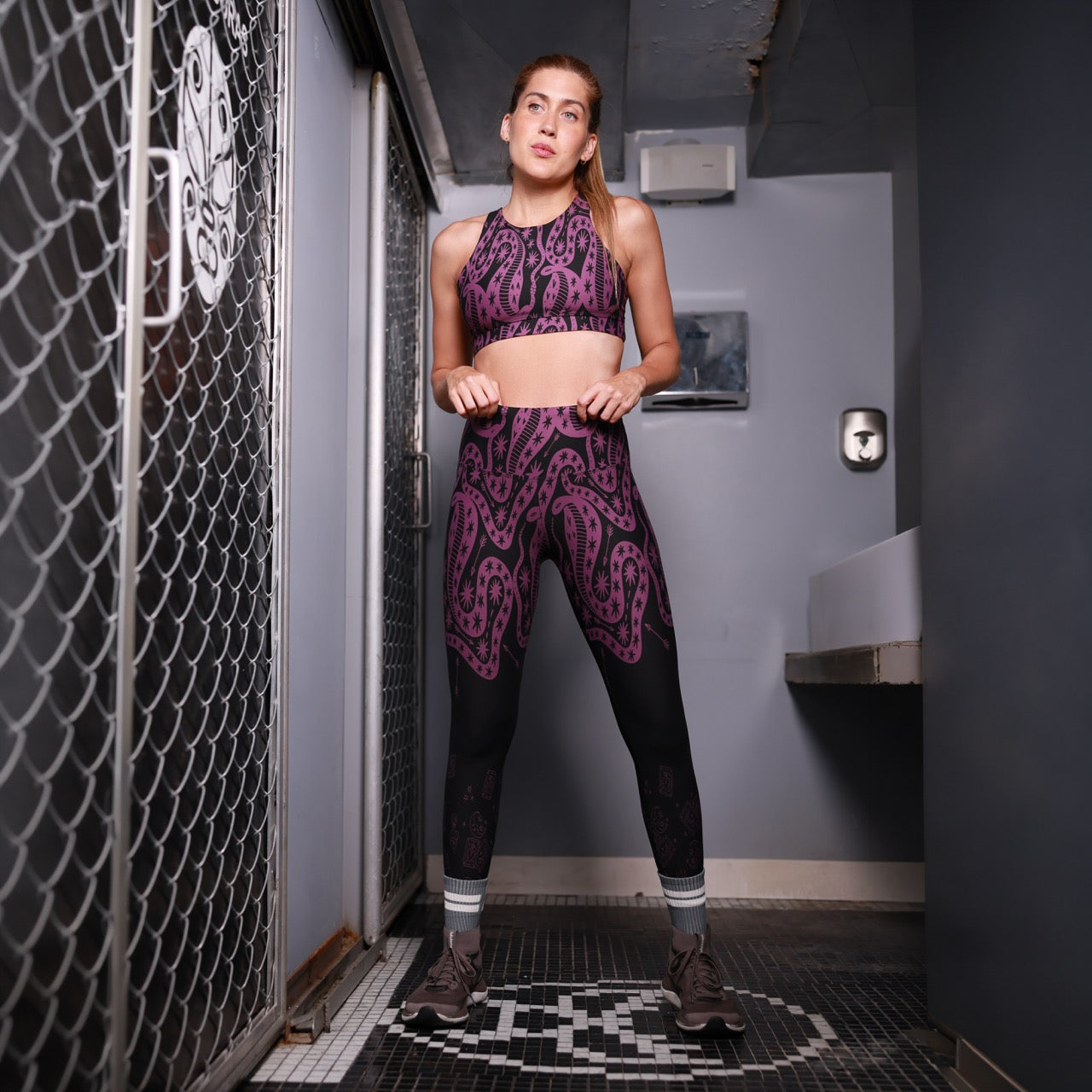 Legging Enigma Morado