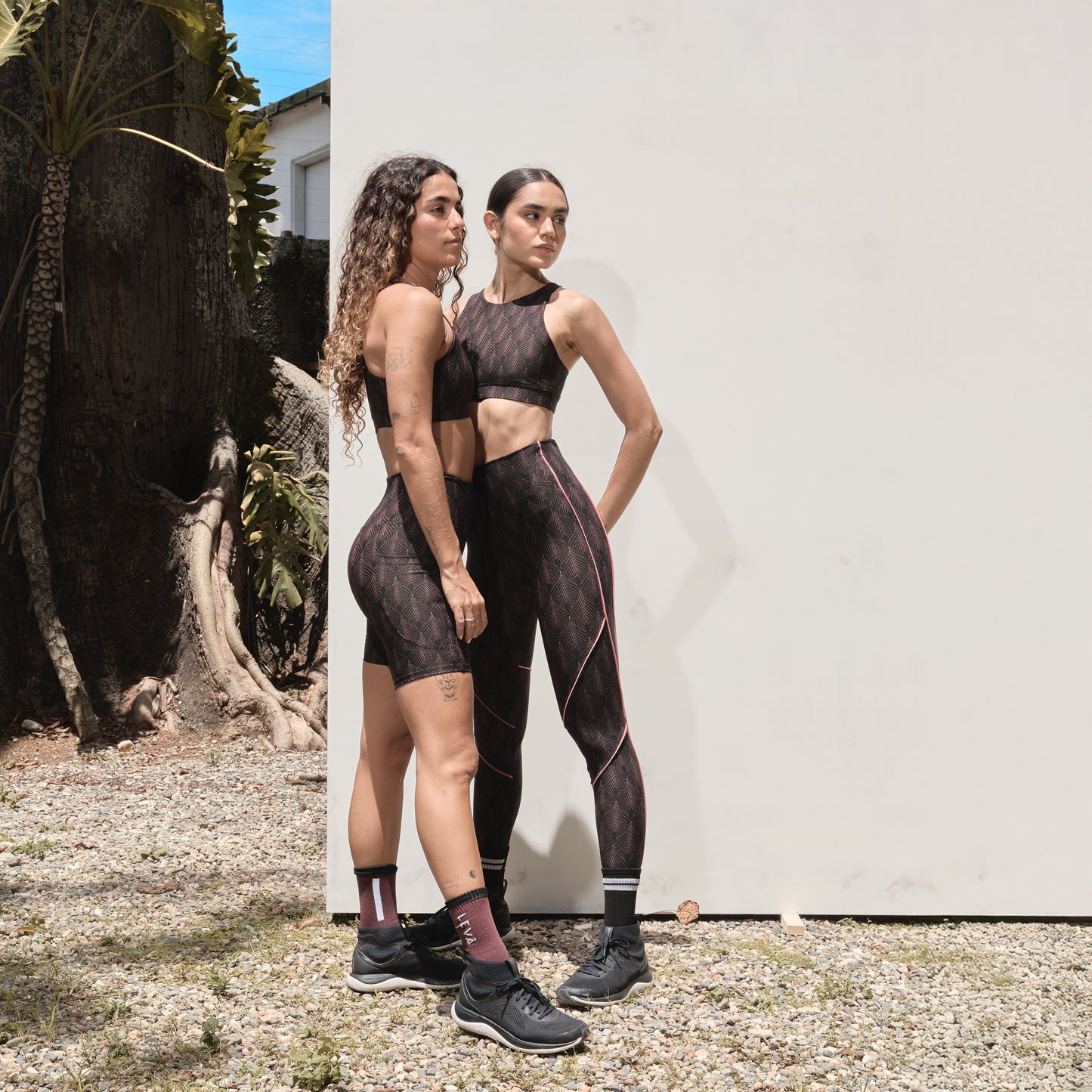 Legging Eco con Detalle Fucsia