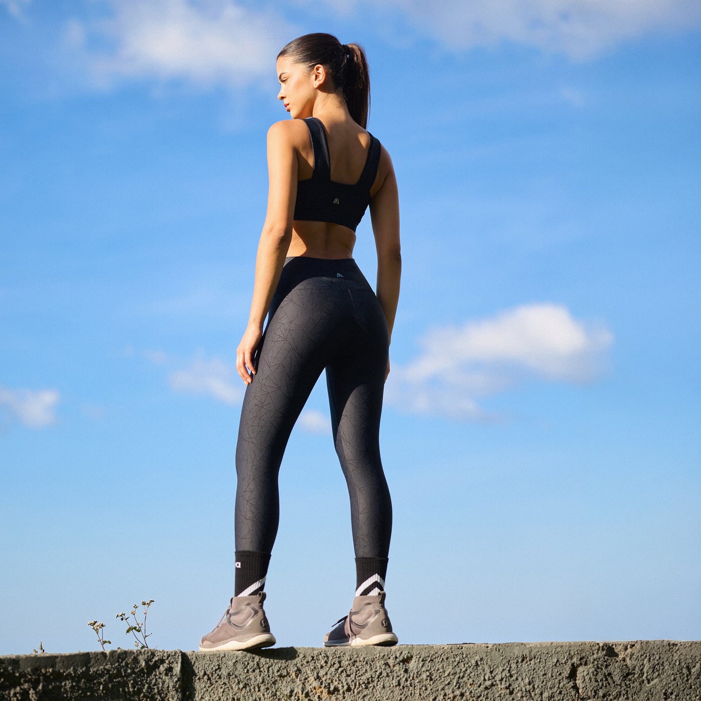 Legging Nebula Negro