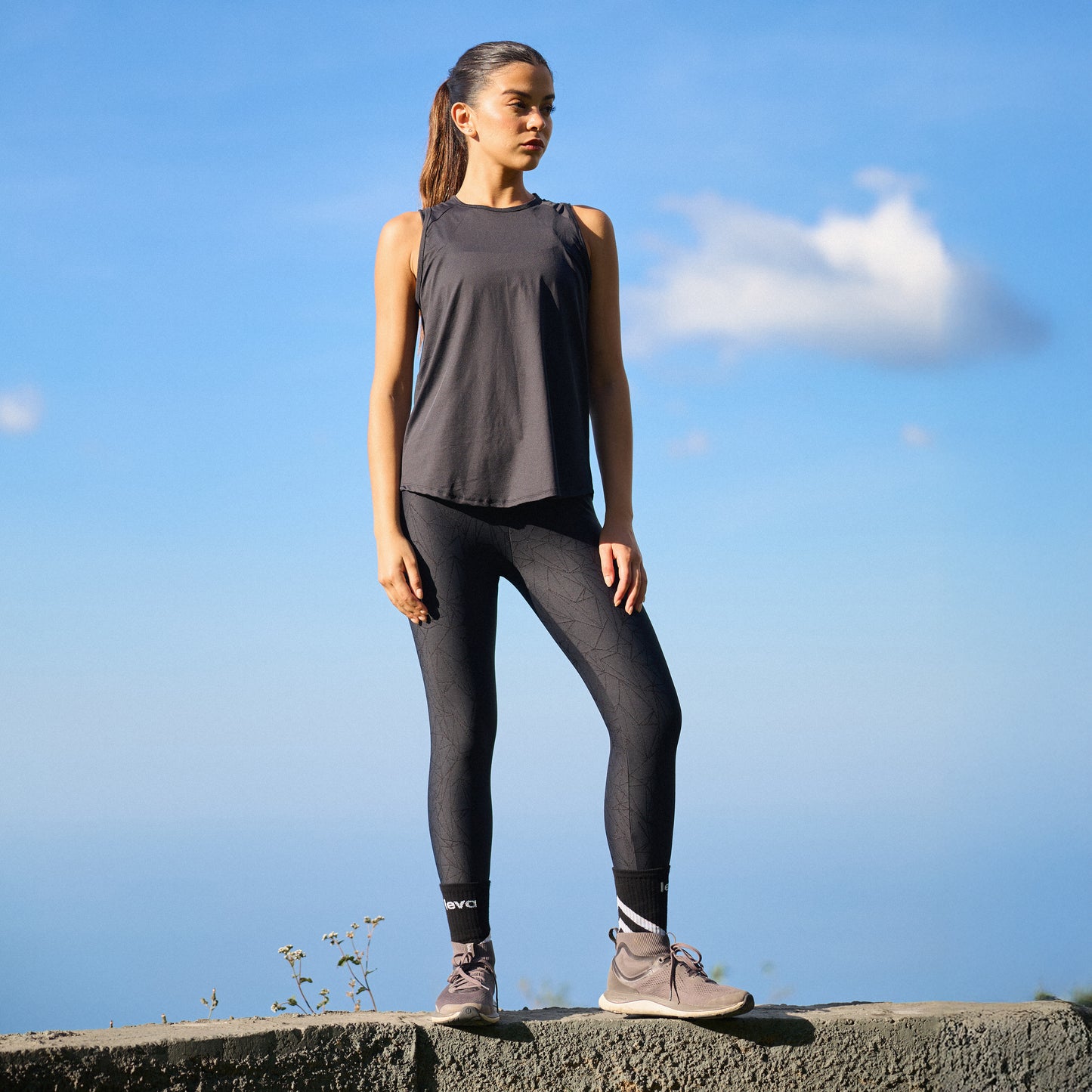 Legging Nebula Negro