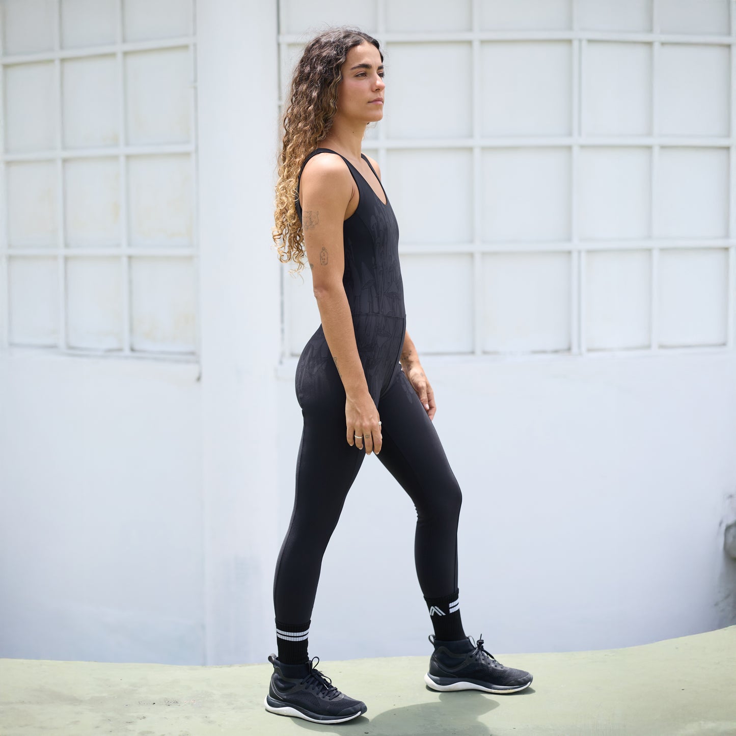 Enterizo Largo Hongos Degrade