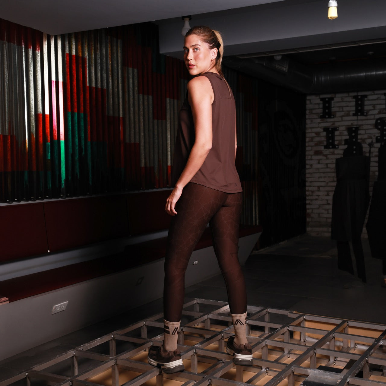 Legging Galaxia Marrón