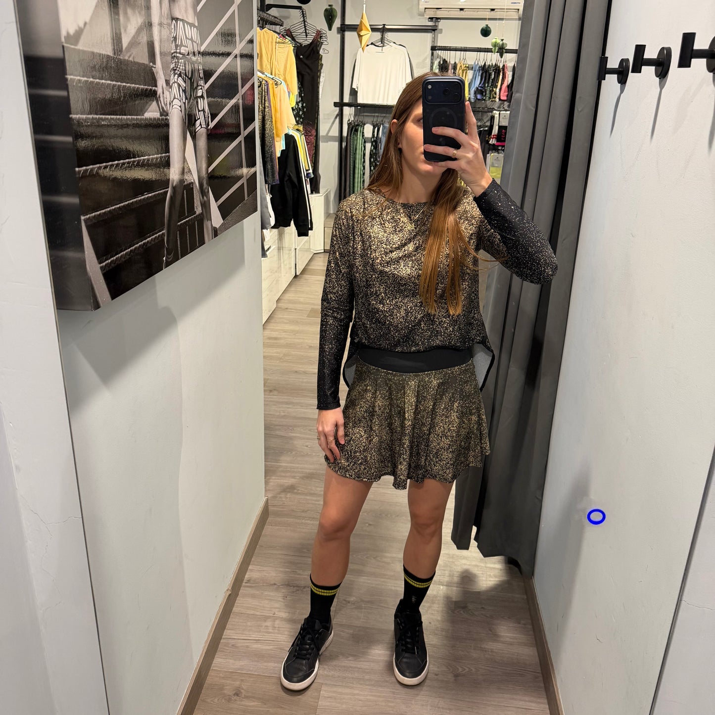 Camisa Manga Larga Dorado Viejo