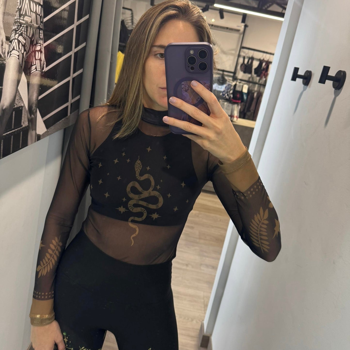 Camisas Malla Manga Larga