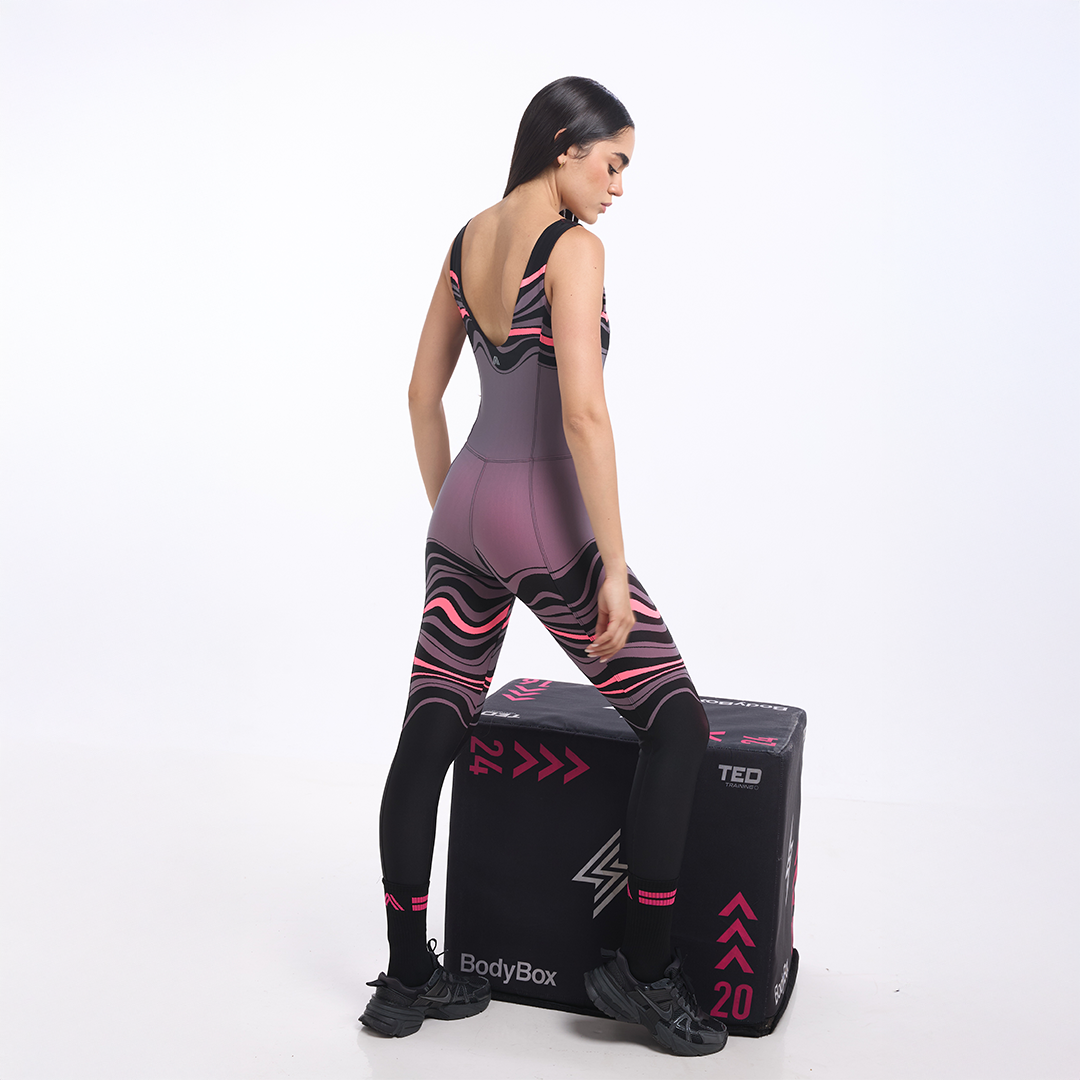 Enterizo Largo Ondas