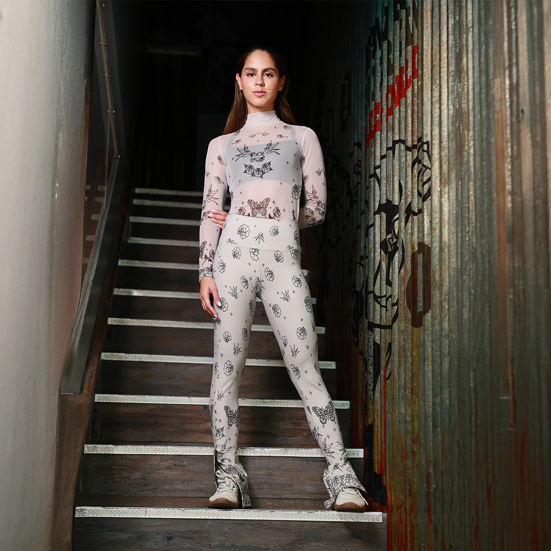 Legging Flare Tinta